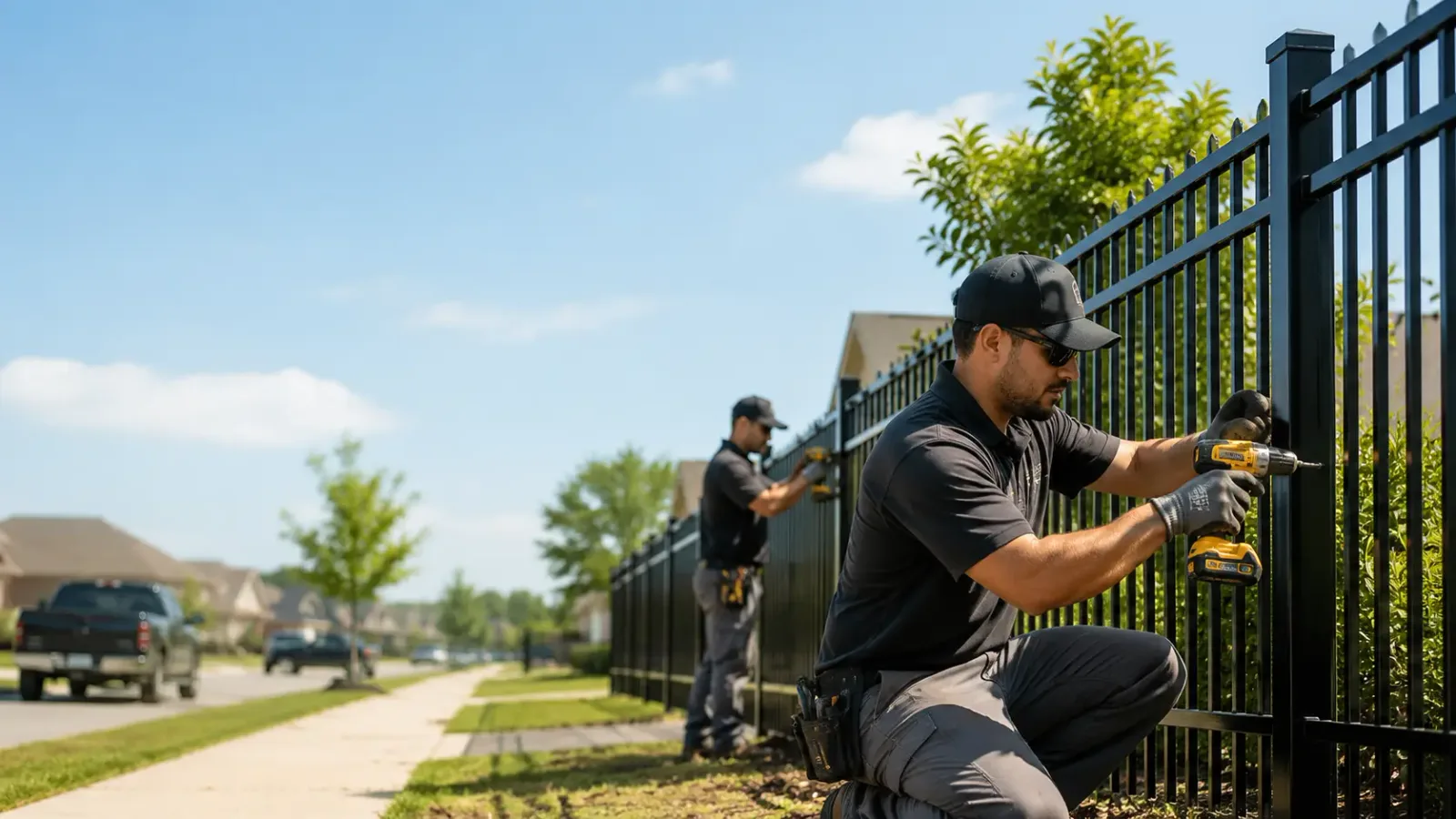 Metal Fence Installation in Greens Fork, IN